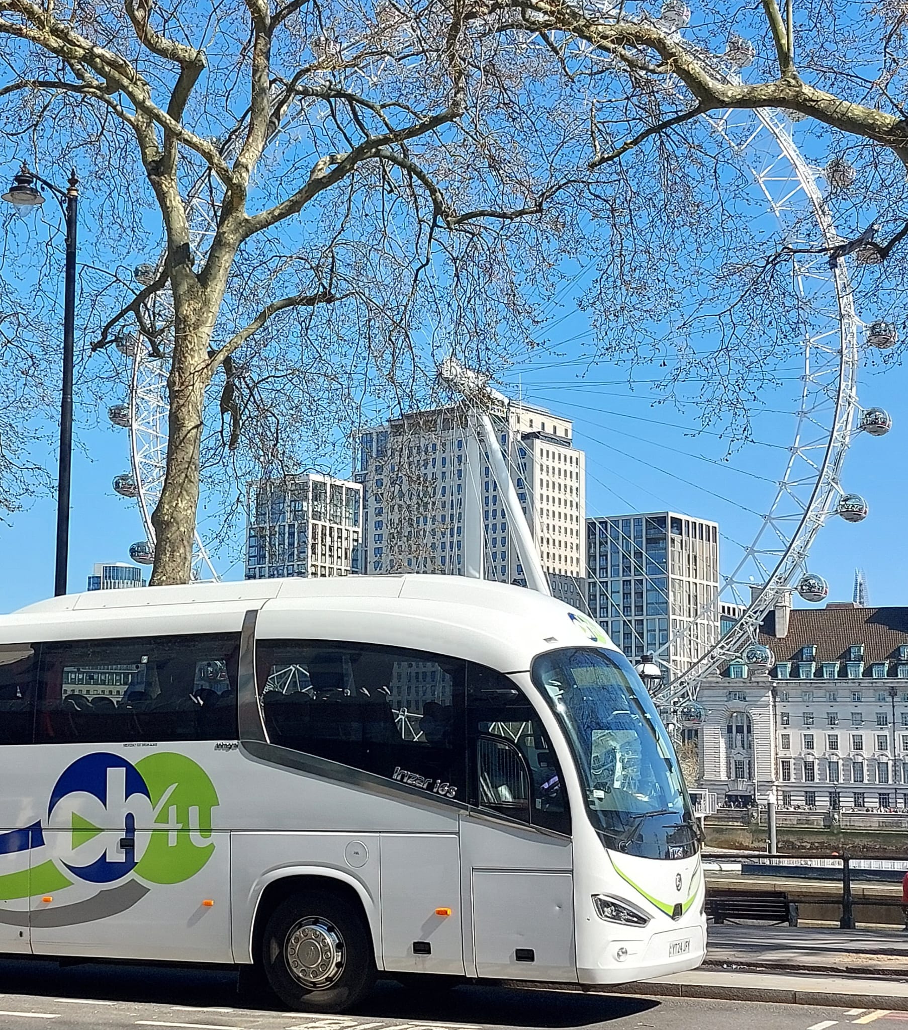 CoachHire4U coach for Wembley Stadium transport